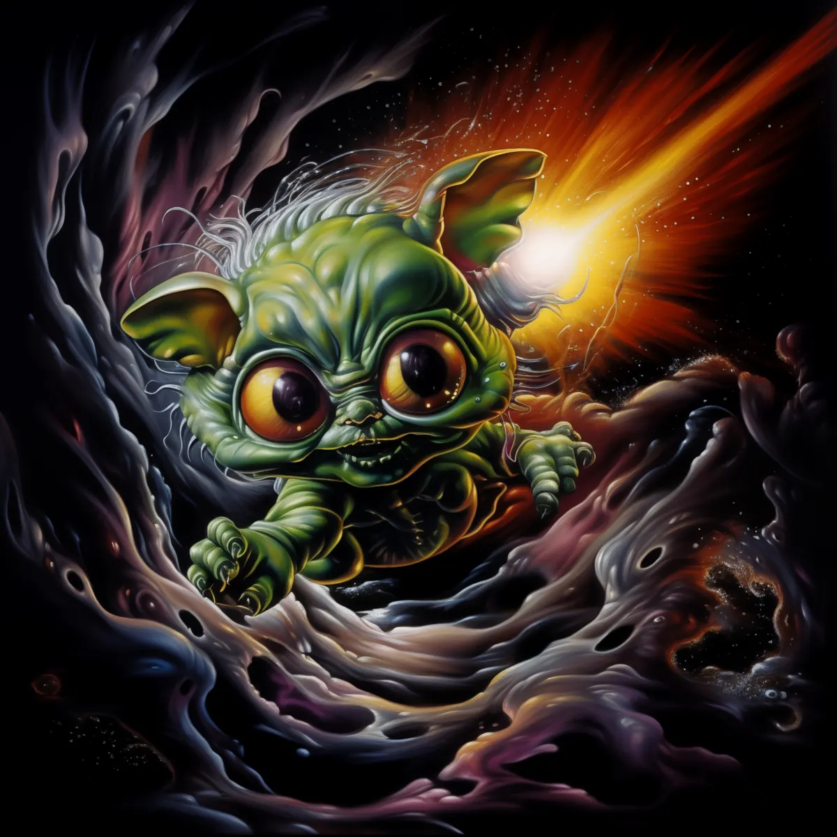 The little green monster